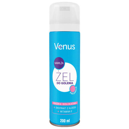 Venus, gel da barba, Aloe Vera, 200 ml