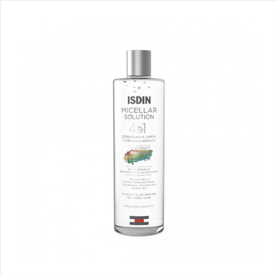 ISDIN Soluzione Micellare 4 In 1 Strucca Deterge Tonifica Idrata 400 ml