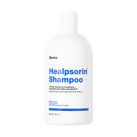 Healpsorin, shampoo per la cura del cuoio capelluto con lesioni psoriasiche, 500 ml