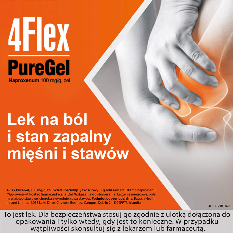 4Flex PureGel 100 mg/g, gel, 100 g