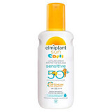 Lozione spray per bambini con protezione solare alta Sensitive SPF 50 Optimum Sun, 200 ml, Elmiplant