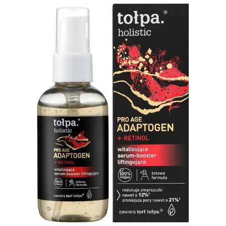 Tołpa Holistic Pro Age, suero reafirmante revitalizante, adaptógeno + retinol, 75 ml