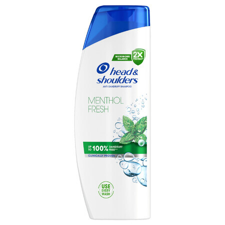 Head &amp; Shoulders Menthol Fresh, shampoo antiforfora, 400 ml