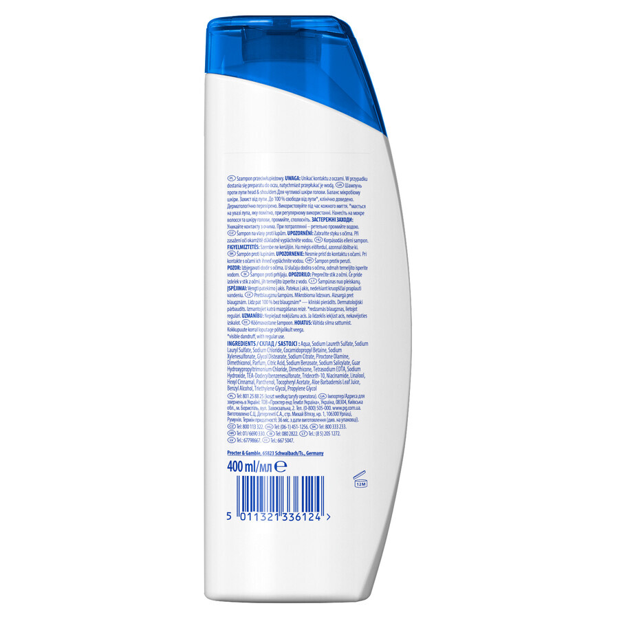 Head &amp; Shoulders Sensitive Scalp, shampoo antiforfora, 400 ml