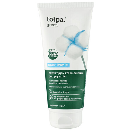 Tolpa Green Gel doccia idratante micellare, 200 ml