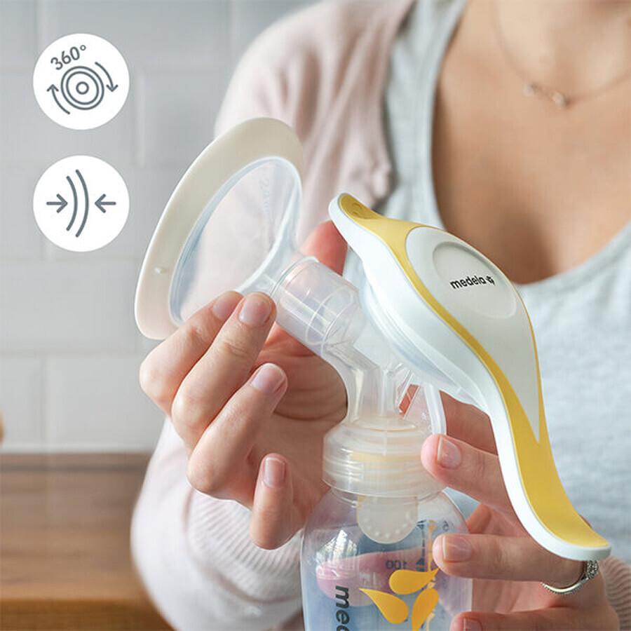 Medela Harmony Flex, tiralatte manuale, bifasico