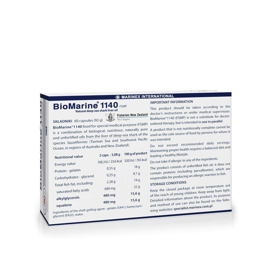 BioMarine 1140, 60 gélules