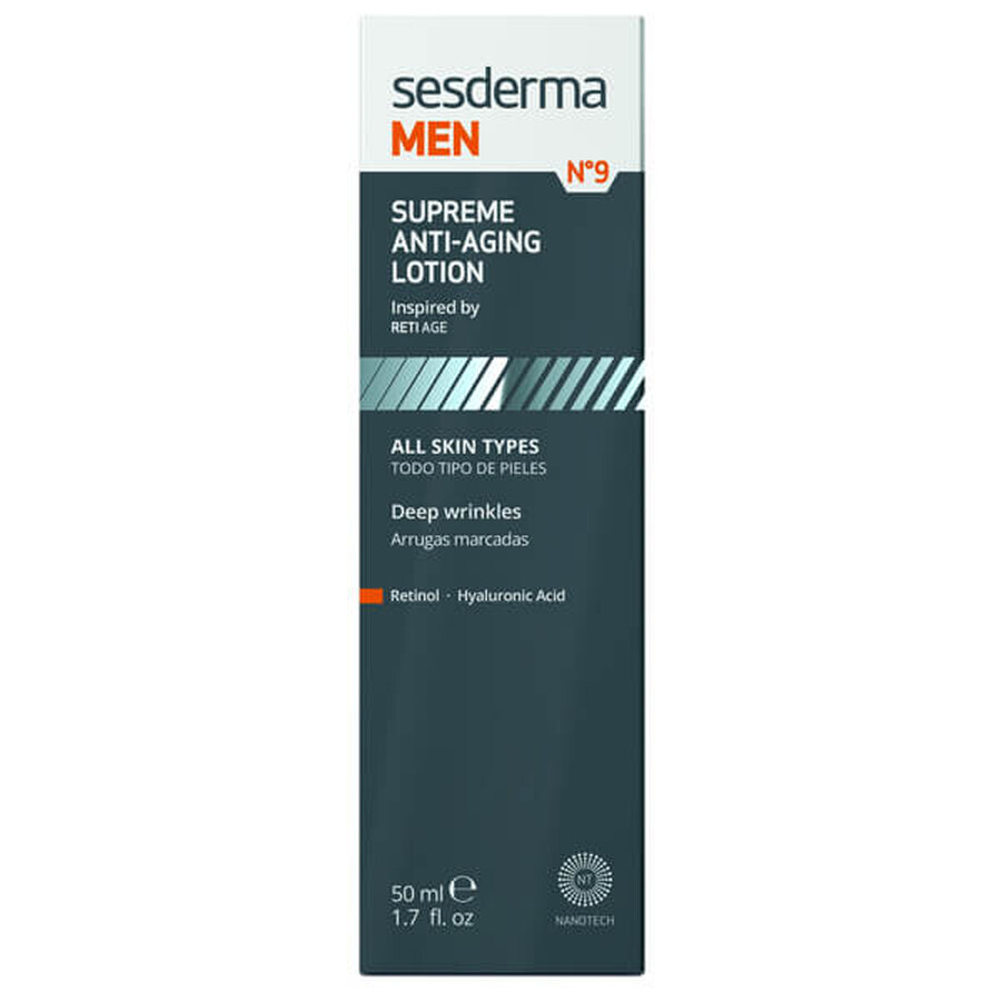 Sesderma Men, crema viso antirughe, 50 ml