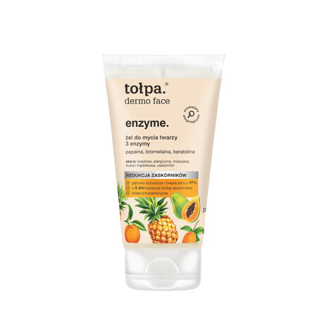 Tolpa Dermo Face Sebio, Reinigungsgel für das Gesicht, 3 Enzyme, 150 ml