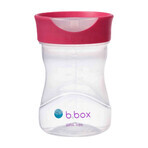 B.Box, vaso para aprender a beber, set 4 en 1, frambuesa, a partir de 4 meses, 240 ml