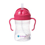 B.Box, vaso para aprender a beber, set 4 en 1, frambuesa, a partir de 4 meses, 240 ml