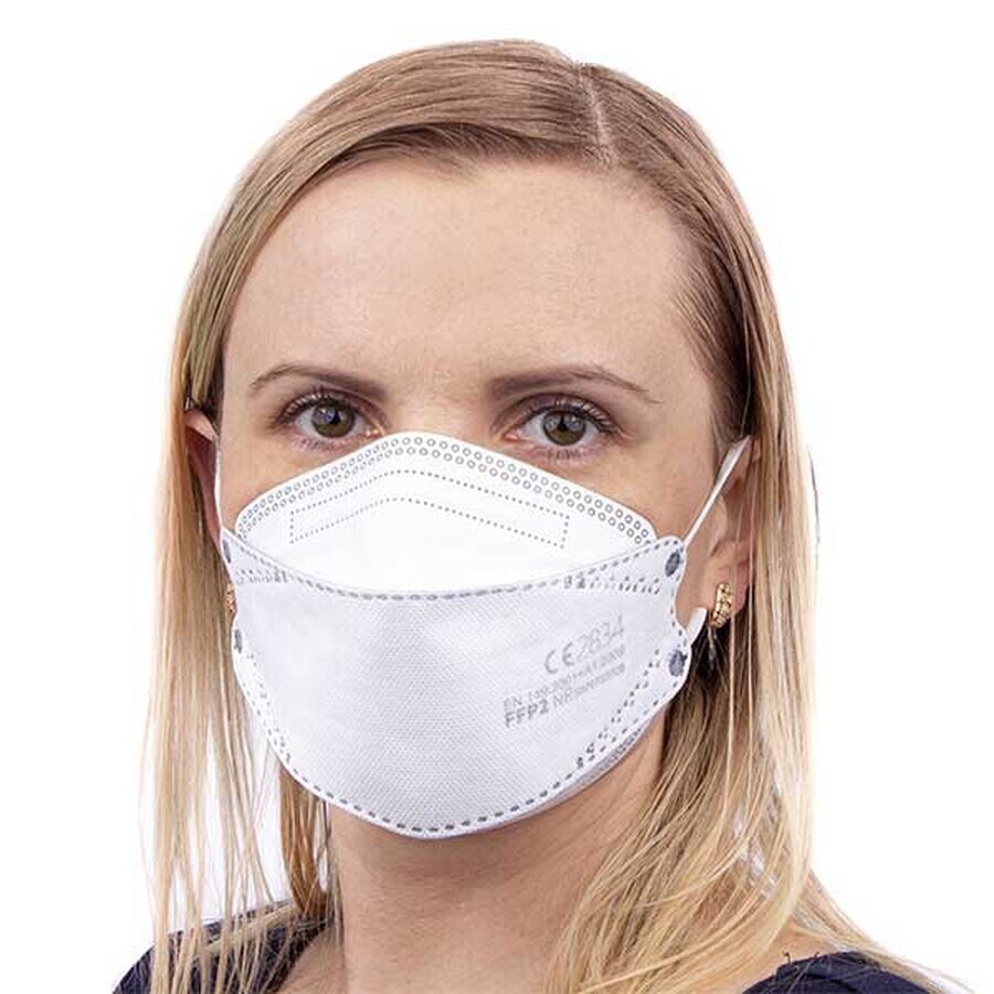 BMSS, mască de protecție respiratorie cu grafen, cu 5 straturi, clasa FFP2, 1 buc