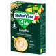 BoboVita Bio Porridge integrale multicereali con banana e fragola, senza latticini, senza zuccheri aggiunti, dopo 8 mesi, 200 g