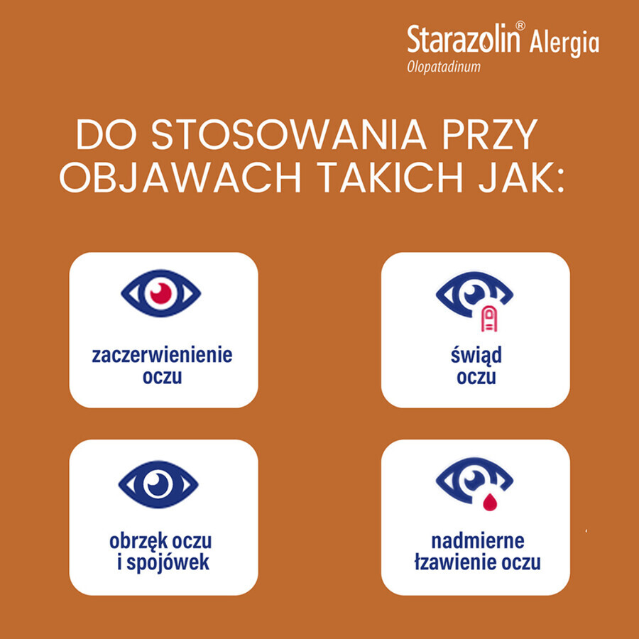 Starazolin Allergy, 1 mg/ml, eye drops, 5 ml