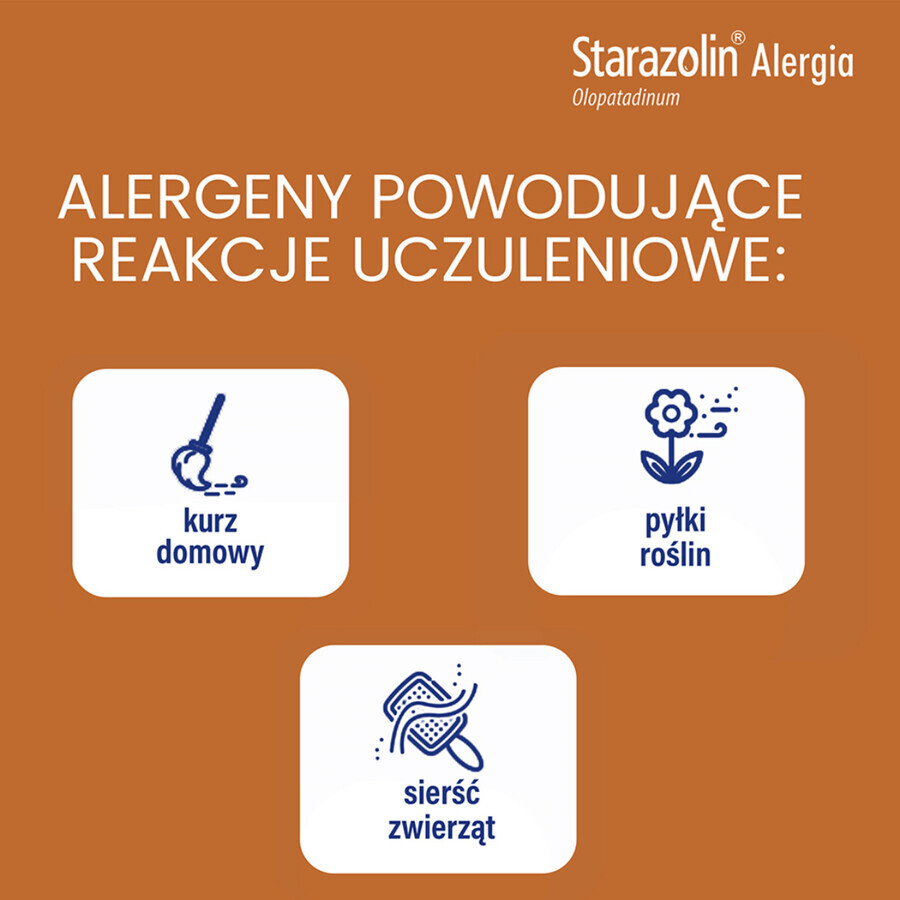 Starazolin Allergy, 1 mg/ml, eye drops, 5 ml