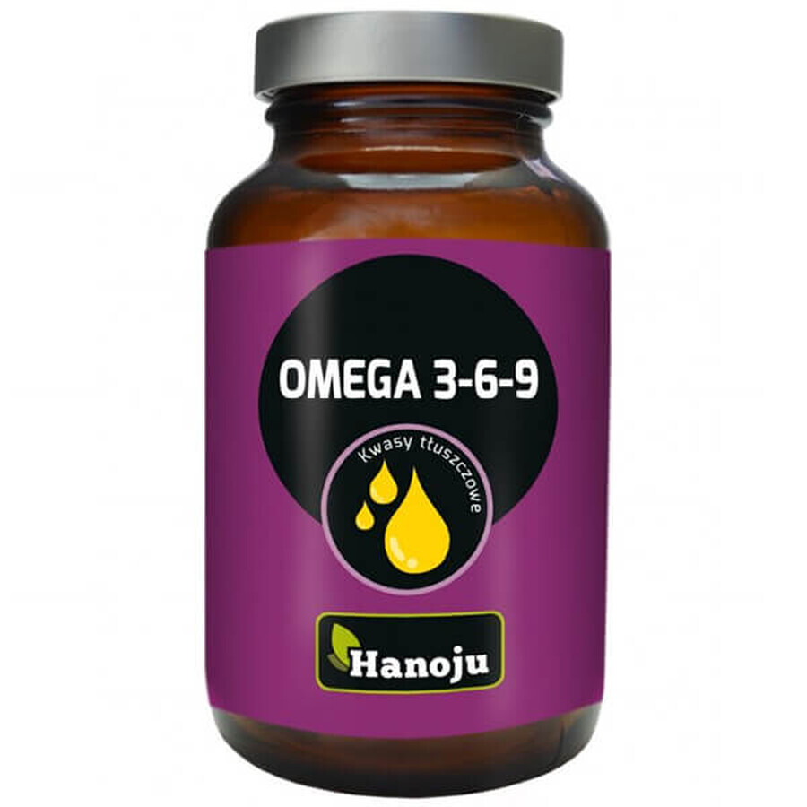 Hanoju Omega 3-6-9, 90 capsule