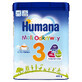 Humana 3 Little Explorers, bevanda al latte in polvere con latte scremato e oli vegetali, dopo 12 mesi, 650 g