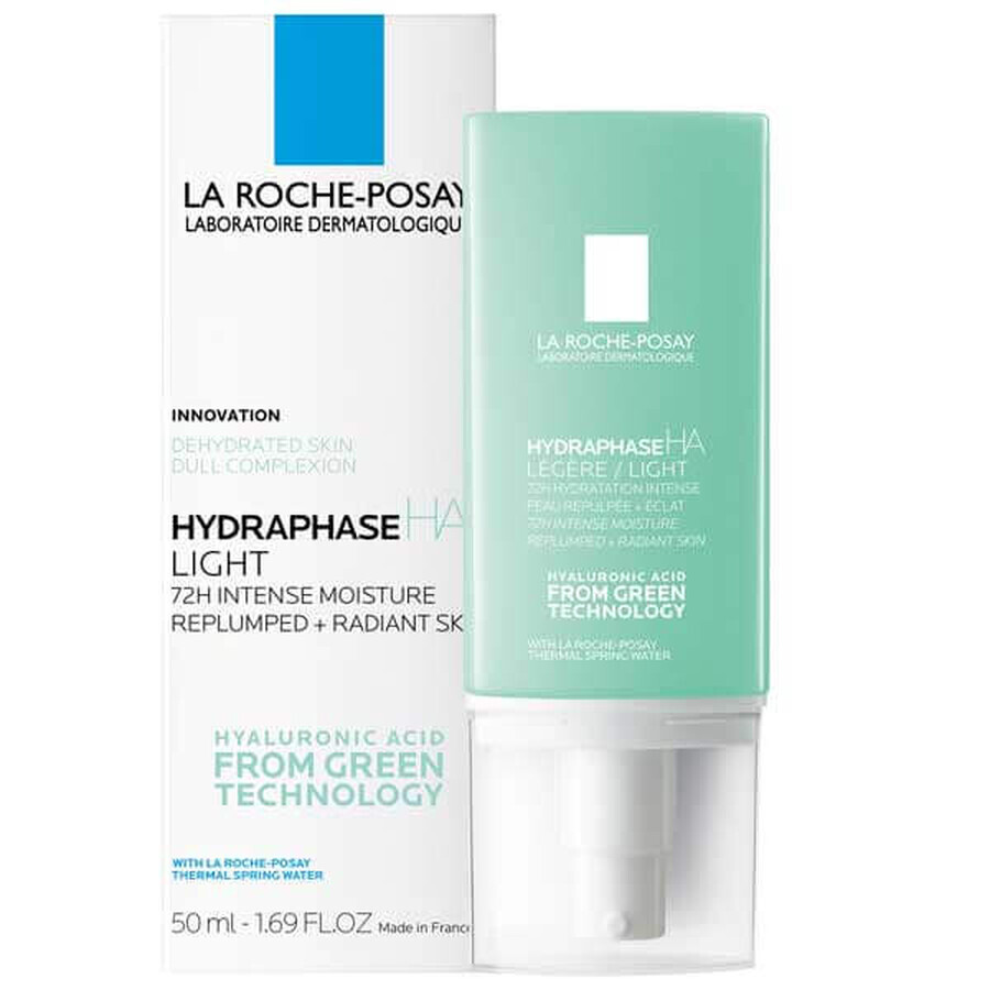 La Roche-Posay Hydraphase HA Light cremă hidratantă intensivă, 50 ml