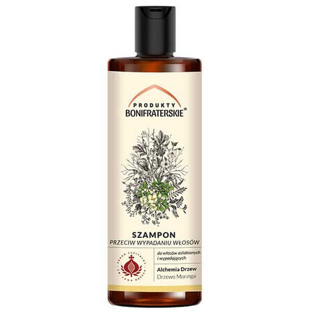 Bonifrater Produkte Alchemie der Bäume, Shampoo gegen den Verlust von geschwächtem Haar, 200 ml