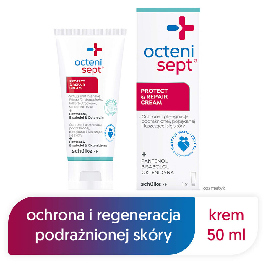 Octenisept Protect&Repair, crema per pelle irritata, screpolata e desquamata, 50 ml