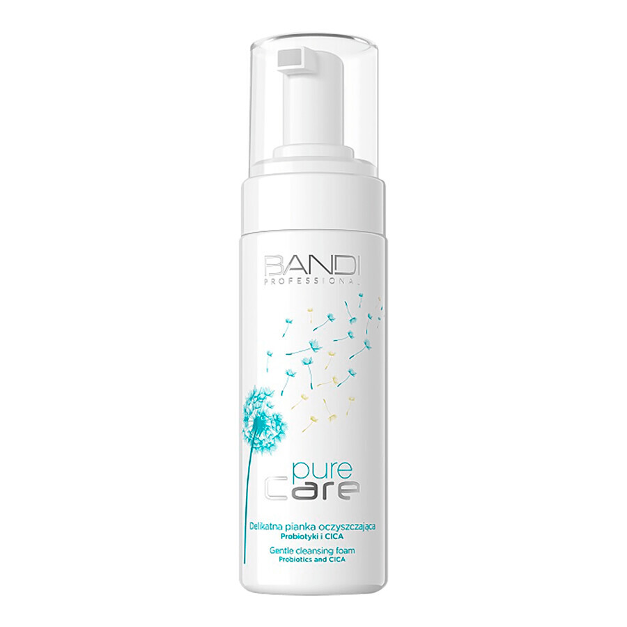 Bandi Pure Care, mousse nettoyante douce, probiotiques + cica, 150 ml