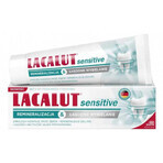 Lacalut Sensitive, dentifricio remineralizzante dello smalto e sbiancante delicato, 75 ml