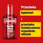 Alpecin Double Efect, shampoo con caffeina contro la caduta dei capelli e la forfora, 200 ml