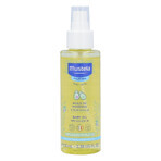 Mustela Sun set, Baby on the go - dry skin, sunscreen milk, SPF 50, 40 ml + massage oil, 100 ml