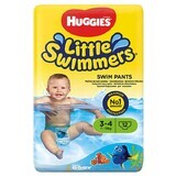 Huggies Little Swimmers, slip, per il nuoto, Where's Dory, taglia 3-4, 7-15 kg, 12 pezzi