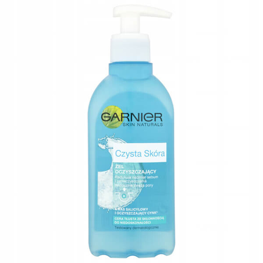 Garnier Clean Skin, gel purificante per i pori, 200 ml