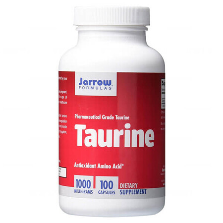 Jarrow Formulas Taurine, taurina 1000 mg, 100 capsule