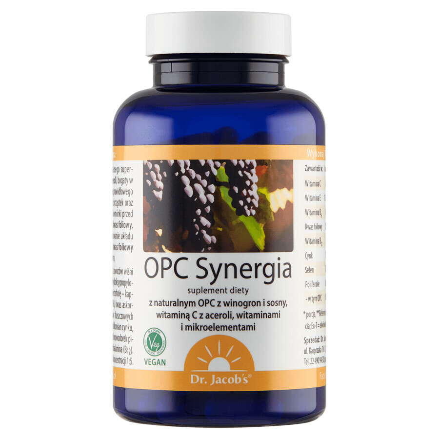 Dr. Jacob's OPC Synergy, 120 capsules