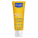 Mustela Sun set, Baby on the go - pelle a tendenza atopica, latte solare, SPF 50, 40 ml + Stelatopia, crema viso, 40 ml