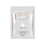 Masque pour le visage au collagène et au coenzyme Q10, 25 g, Mitomo