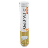 Olympus, Gold-Vit C, 1000 mg, gusto arancia, 20 compresse effervescenti