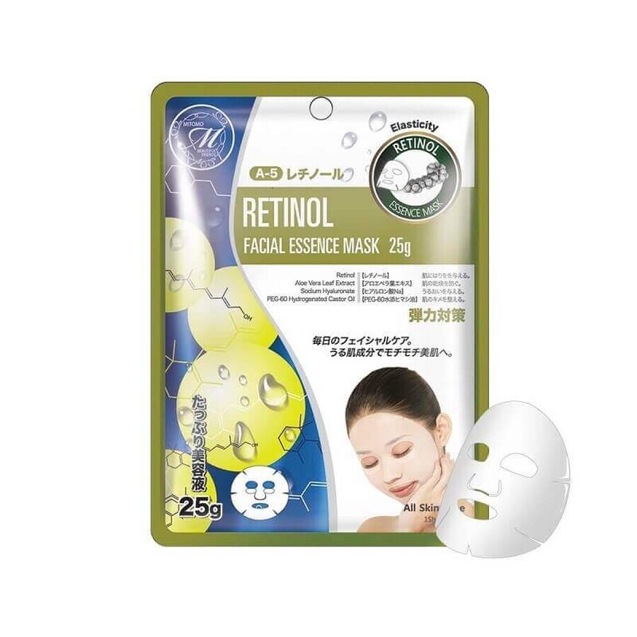 Maschera viso al Retinolo, 25 g, Mitomo