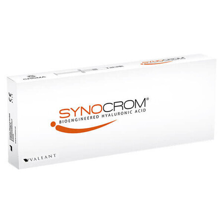 Synocrom 20 mg/ 2ml, injectable solution, syringe 2 ml x 1 ampoule