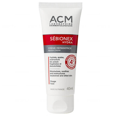 ACM Sebionex Hydra, cream for dehydrated and dry skin, 40 ml