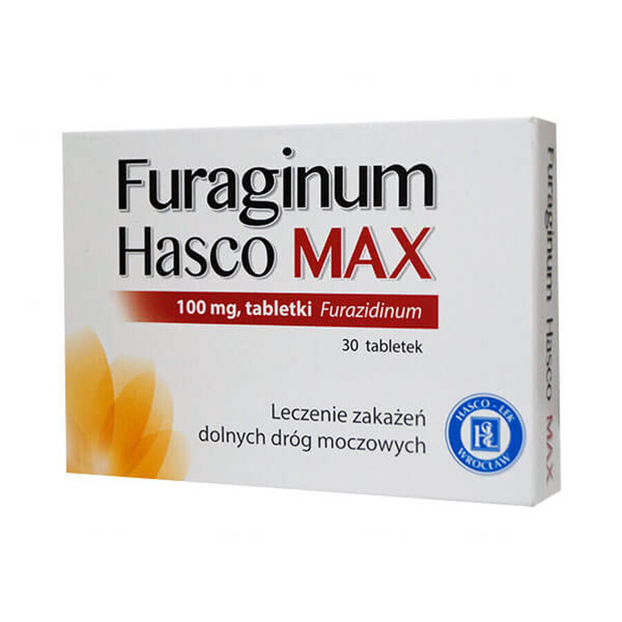 Furaginum Hasco Max 100 mg, 30 Tabletten