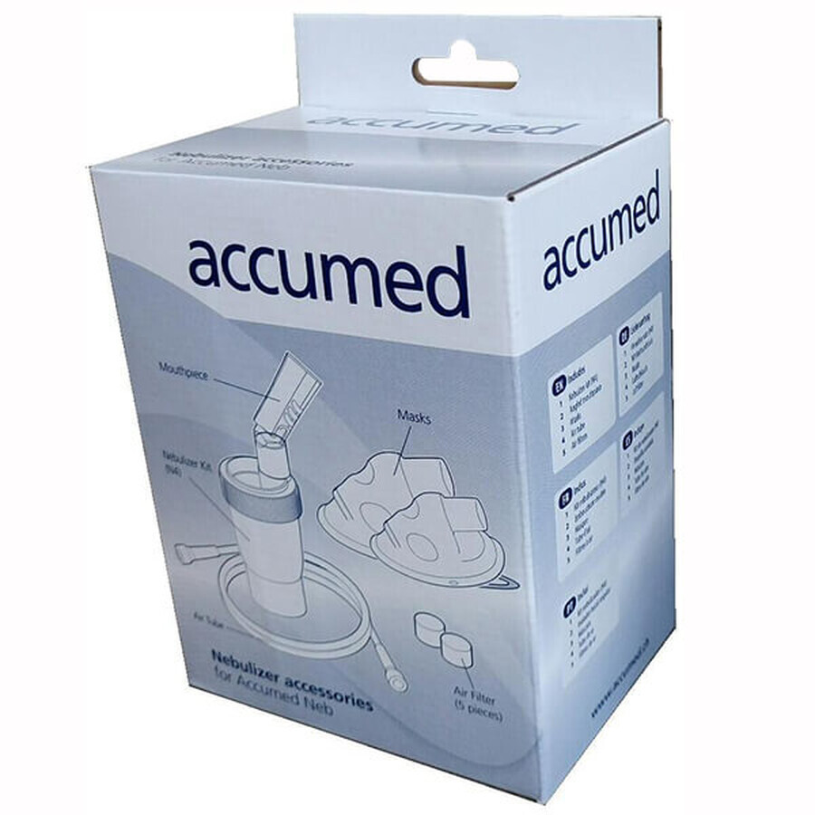 Accumed NF100, inalatore a compressore per bambini e adulti