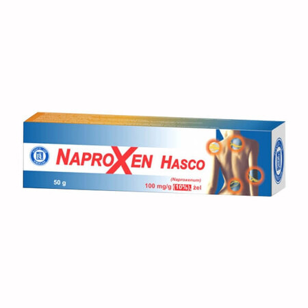 Naproxen Hasco 100 mg/g, Gel, 100 g