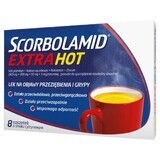 Scorbolamid Extra Hot 300 mg + 300 mg + 50 mg + 5 mg, 8 bustine