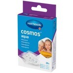 Cosmos Aqua, waterproof patches with dressing, 20 pieces