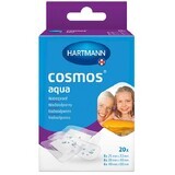 Cosmos Aqua, waterproof patches with dressing, 20 pieces