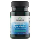 Swanson Synergistic Eye Health, luteina e zeaxantina, 60 capsule