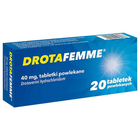 Drotafemme 40 mg, 20 compresse rivestite con film