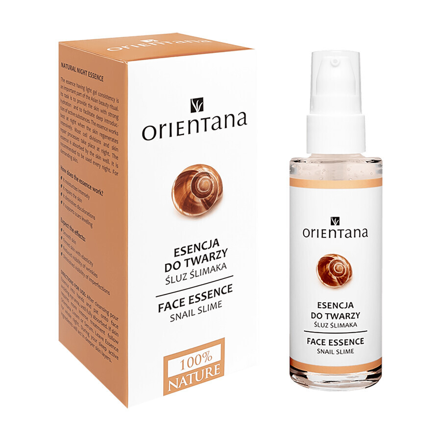 Orientana, maschera-essenza, muco di lumaca, 50 ml