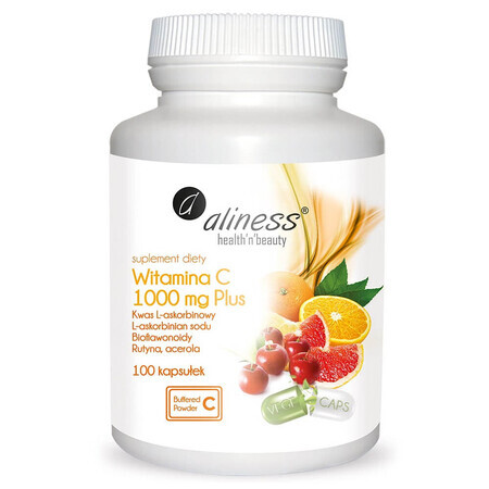 Aliness Vitamina C 1000 mg Plus, 100 capsule vegetali