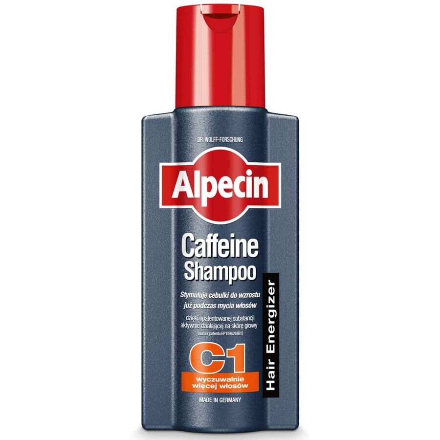 Alpecin Caffeine, shampoo per capelli C1, 250 ml