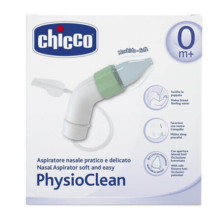 Chicco PhysioClean nasal aspirator, from birth